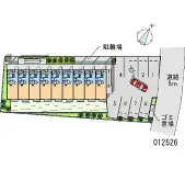 ★手数料０円★調布市染地　月極駐車場（LP）